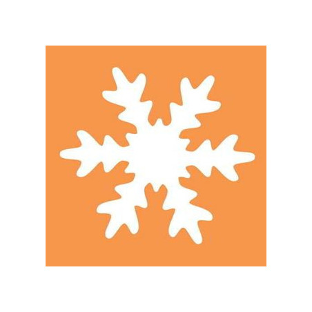 Fustella grande 50mm fiocco di Neve