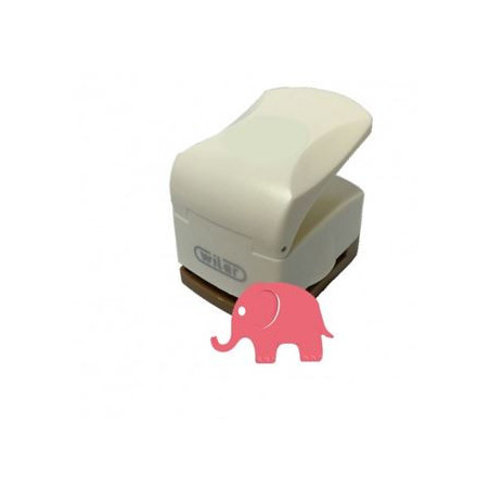 Fustella grande a rilievo Elefante