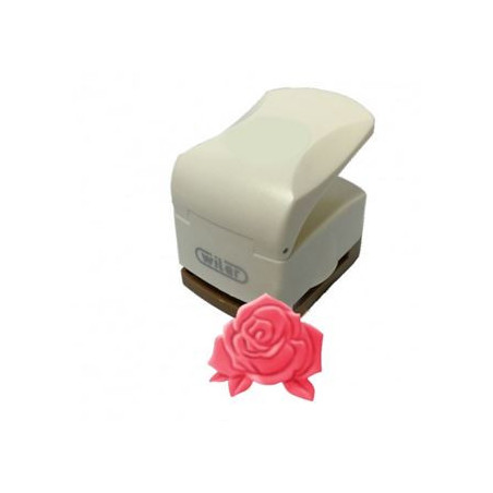 Fustella grande a rilievo Rosa