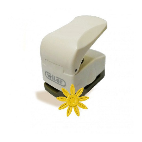 Fustella media a rilievo Girasole