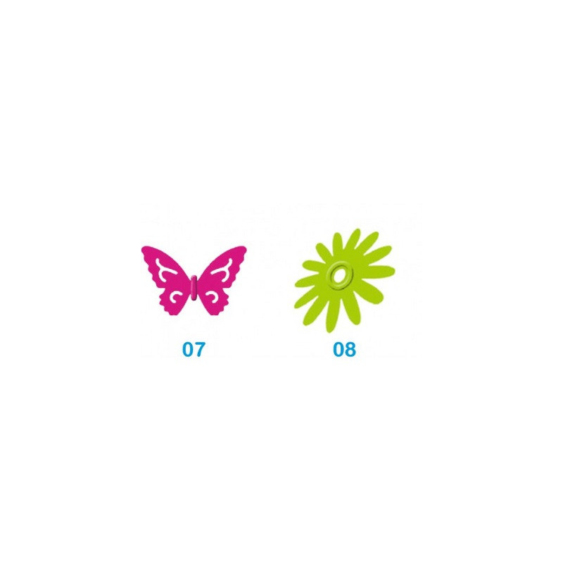 Fustella silhoulette con rilievo farfalla