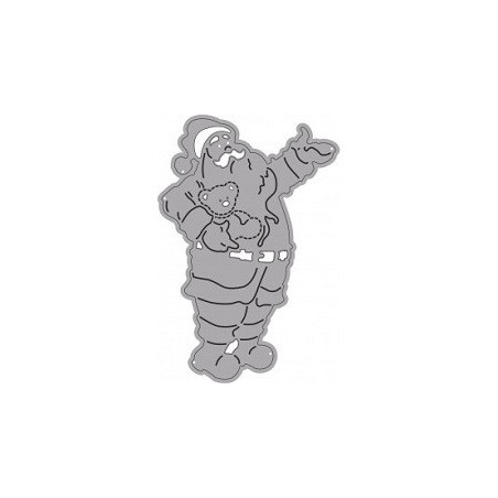Fustella sottile BABBO NATALE. Utilizzabili con ROSA80 - VIOLA80.