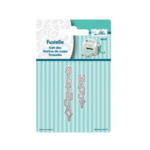 Fustella sottile HAPPY BIRTHDAY