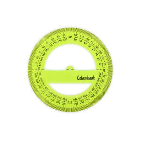 Goniometro 360° colourbook tecno fluo