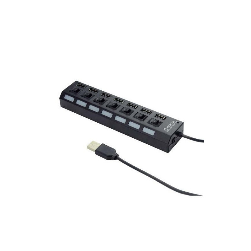 Hub usb 7 porte alimentato