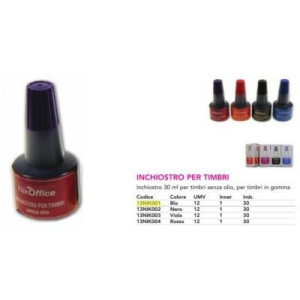 Inchiostro per timbri Viola 30ml