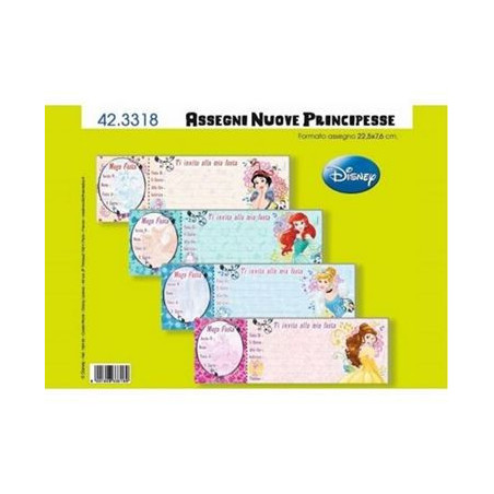 Inviti PRINCIPESSE 15pz
