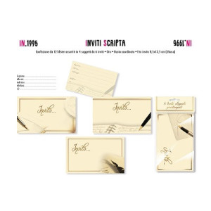 Inviti scripta 12pz