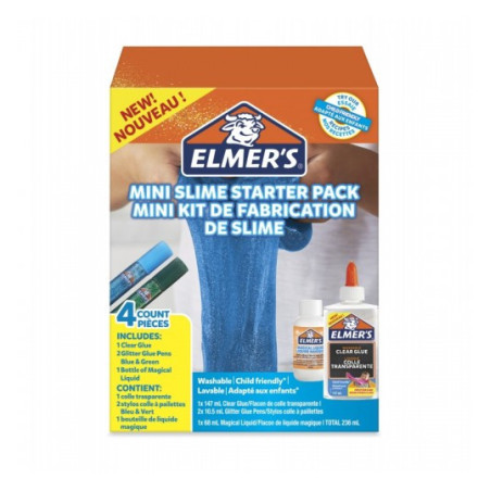 Kit 2pz per Slime Elmer s verde/blu