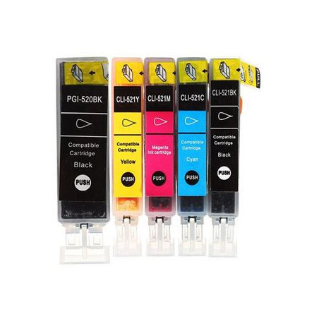 Kit cartucce Canon 520/521 comp.10pz