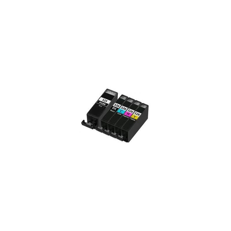 Kit cartucce Canon 525/526 comp.10pz