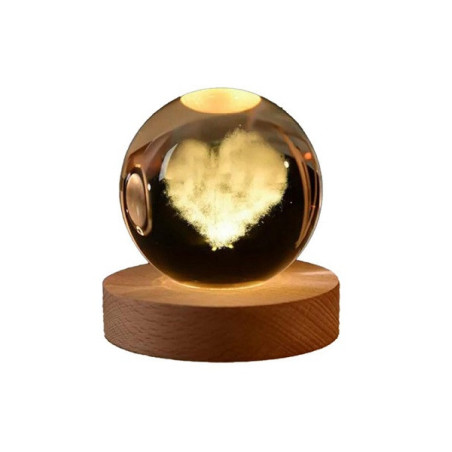 Lampada sfera cuore di nuvolad.6