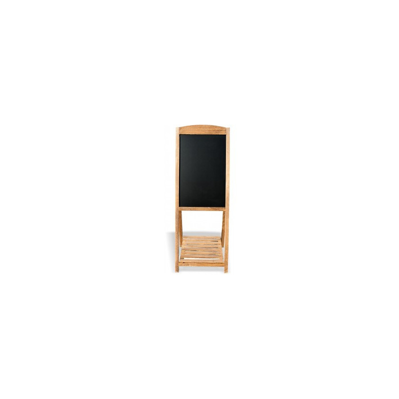 Lavagna nera cavalletto 42,5x118cm