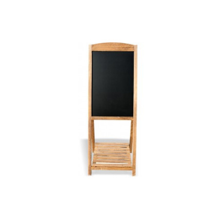 Lavagna nera cavalletto 42,5x118cm