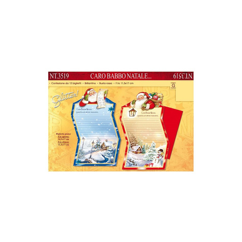 Letterina Babbo Natale