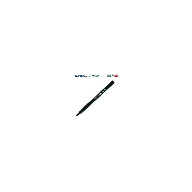 Marker AD ACQUA Tratto Office fine nero