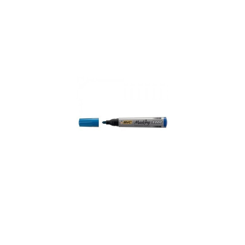 Marker Bic punta tonda blu 2000