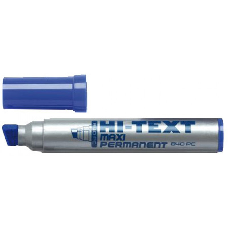 Marker maxi HI-Text blu