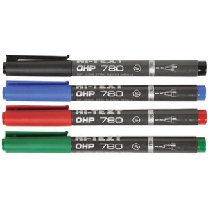 Marker OHP HI-Text punta S assortiti