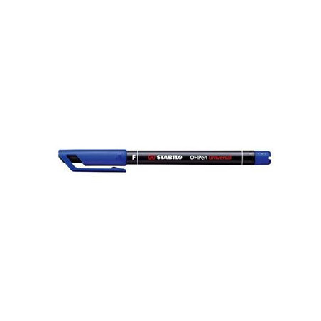 Marker OHP Stabilo F blu