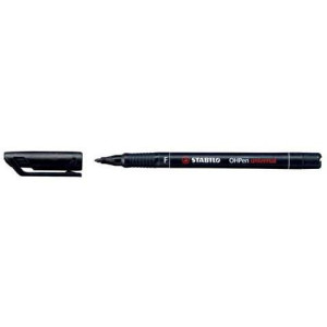 Marker OHP Stabilo F nero