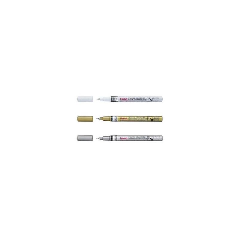 Marker PAINT extra fine Pentel silver