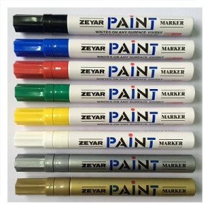 Marker PAINT punta M argento