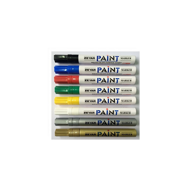 Marker PAINT punta M argento