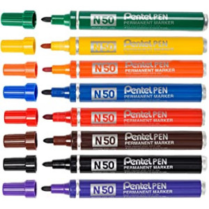 Marker Pentel N50 verde