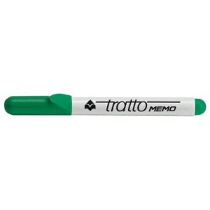 Marker per lavagna Tratto memo verde punta TONDA