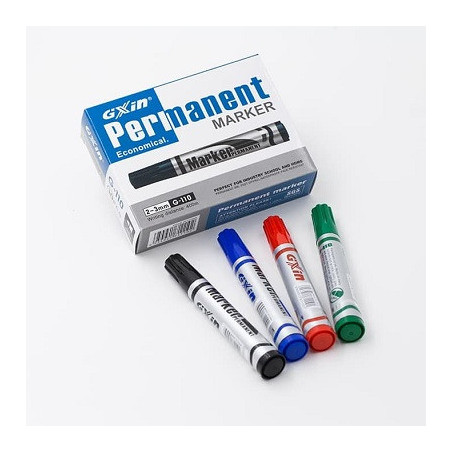 Marker punta scalpello standard rosso  ( SOLO a 12pz)