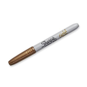 Marker Sharpy Paper mate punta fine tonda oro