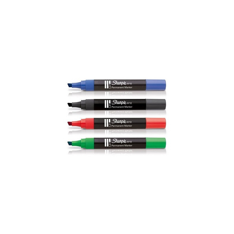 Marker sharpy Paper mate W10 Rosso scalpello