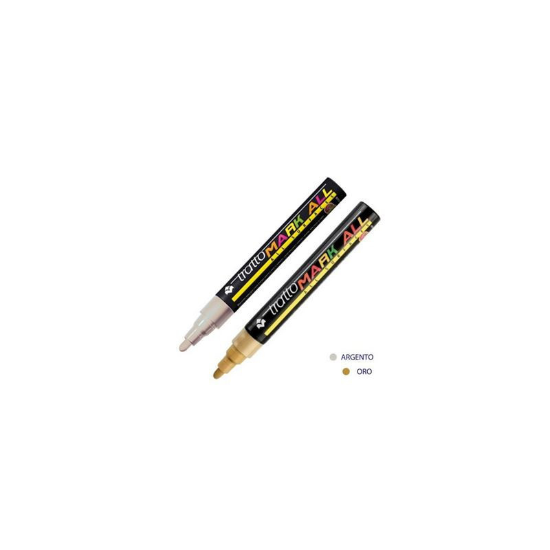 Marker Tratto All p/f oro/argento