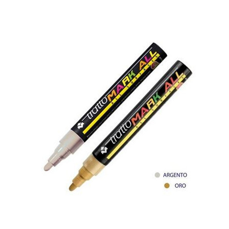 Marker Tratto All p/f oro/argento