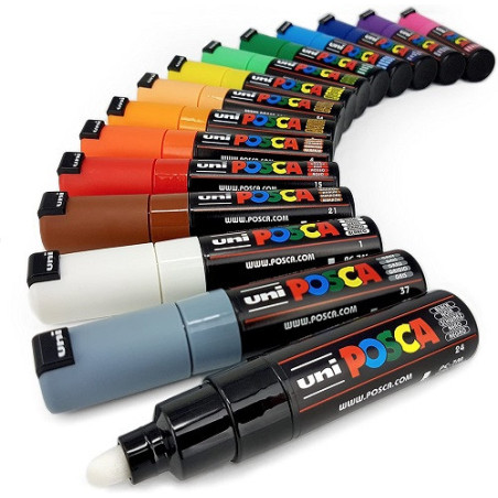 Marker Uni Posca PC-7 vari colori