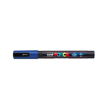 Marker Uni Posca PC3 BLU