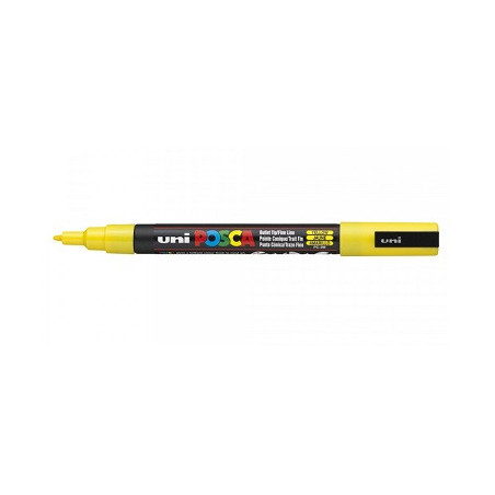 Marker Uni Posca PC3 GIALLO