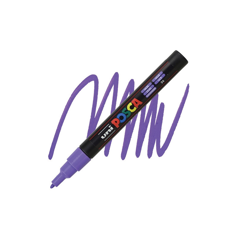 Marker Uni Posca PC3 LILLA