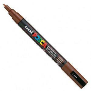 Marker Uni Posca PC3 MARRONE