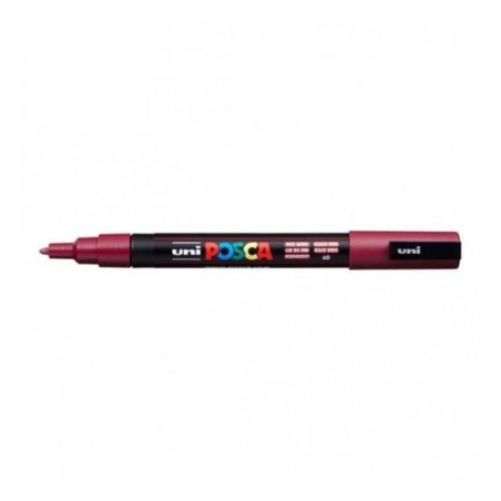 Marker Uni Posca PC3 ROSSO vino