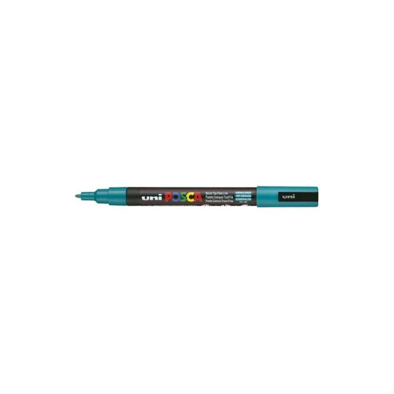 Marker Uni Posca PC3 Verde smeraldo