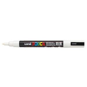 Marker Uni Posca PC3M bianco