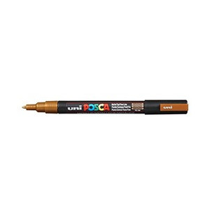 Marker Uni Posca PC3M bronzo