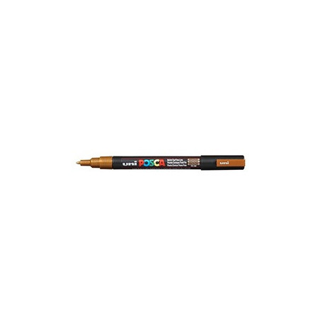 Marker Uni Posca PC3M bronzo