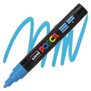 Marker Uni Posca PC5 AZZURRO -  Light blue