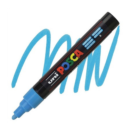 Marker Uni Posca PC5 AZZURRO -  Light blue