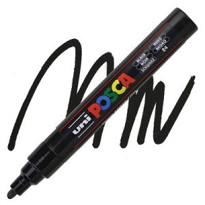 Marker Uni Posca PC5 NERO