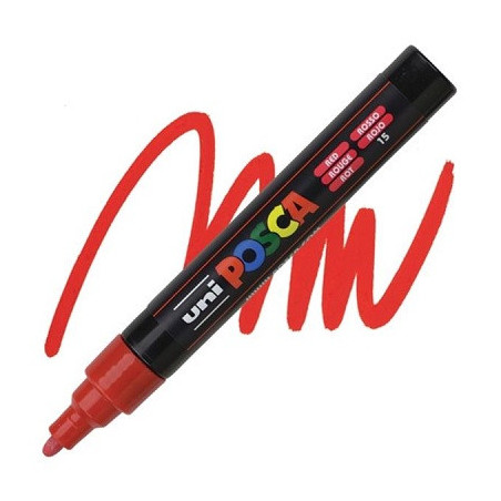 Marker Uni Posca PC5 ROSSO