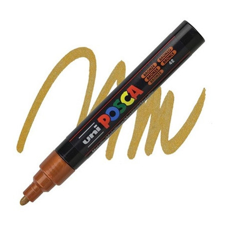 Marker Uni Posca PC5M bronzo